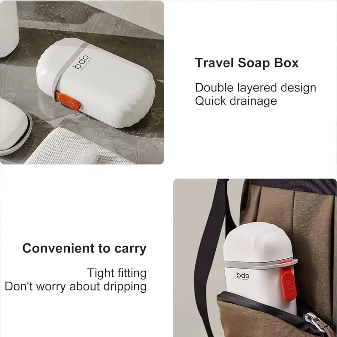 Travelling Soap Box (Pack of 2)