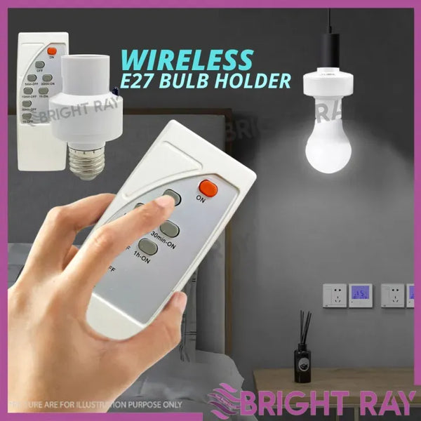 Remote Control Bulb Holder (Imported)